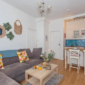 Warm 1bed Flat Leith Walk Appartement Édimbourg